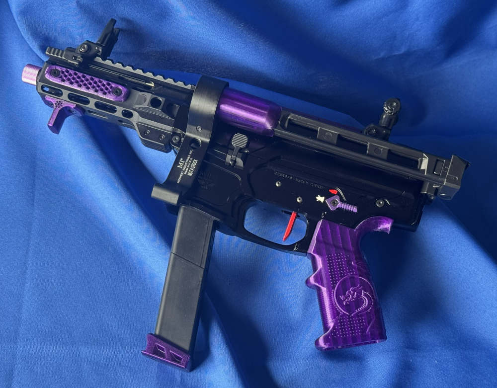 Panzer Arms ARP9 9mm AR Pistol – Custom Purple Build |Rise RAVE PCC Trigger-img-17