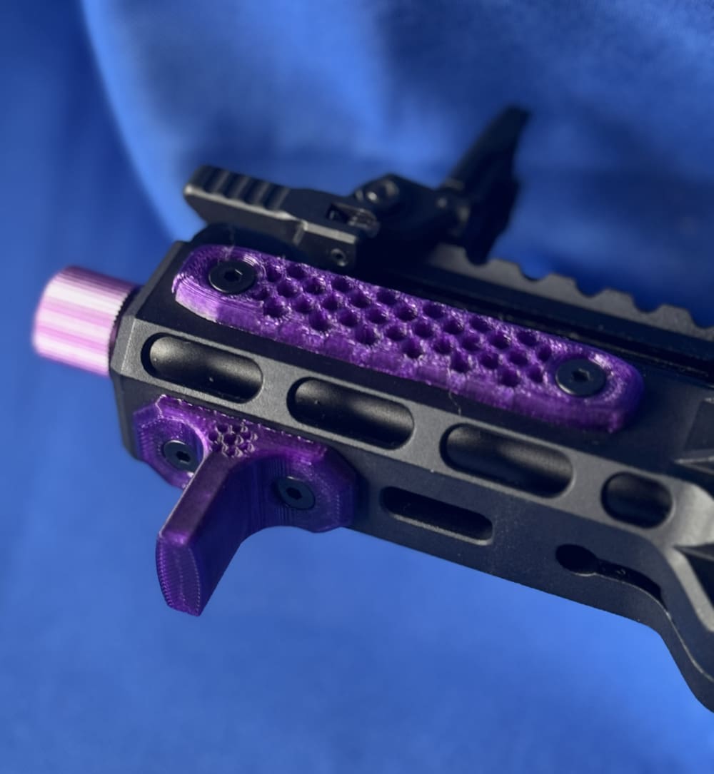 Panzer Arms ARP9 9mm AR Pistol – Custom Purple Build |Rise RAVE PCC Trigger-img-20