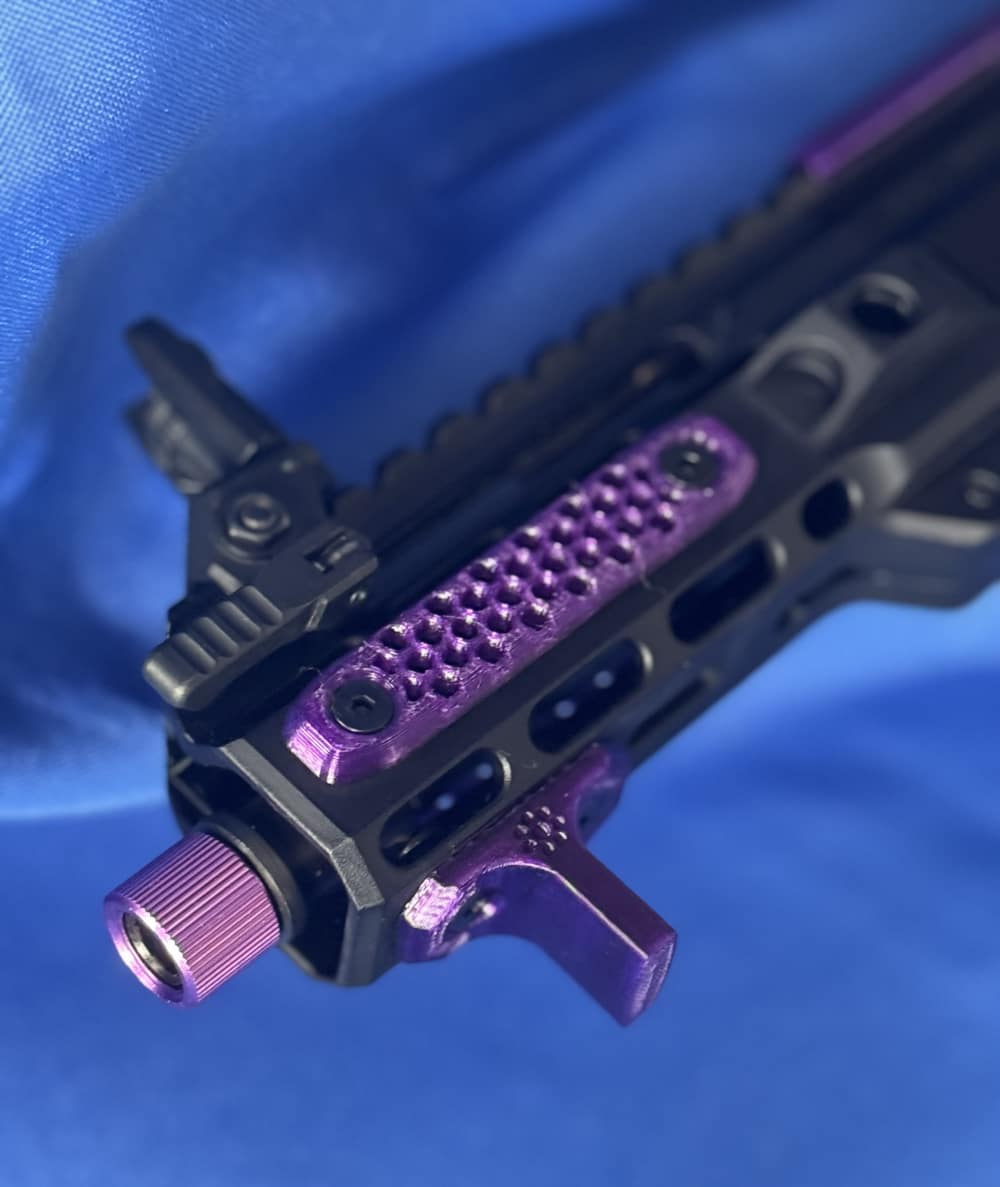 Panzer Arms ARP9 9mm AR Pistol – Custom Purple Build |Rise RAVE PCC Trigger-img-21