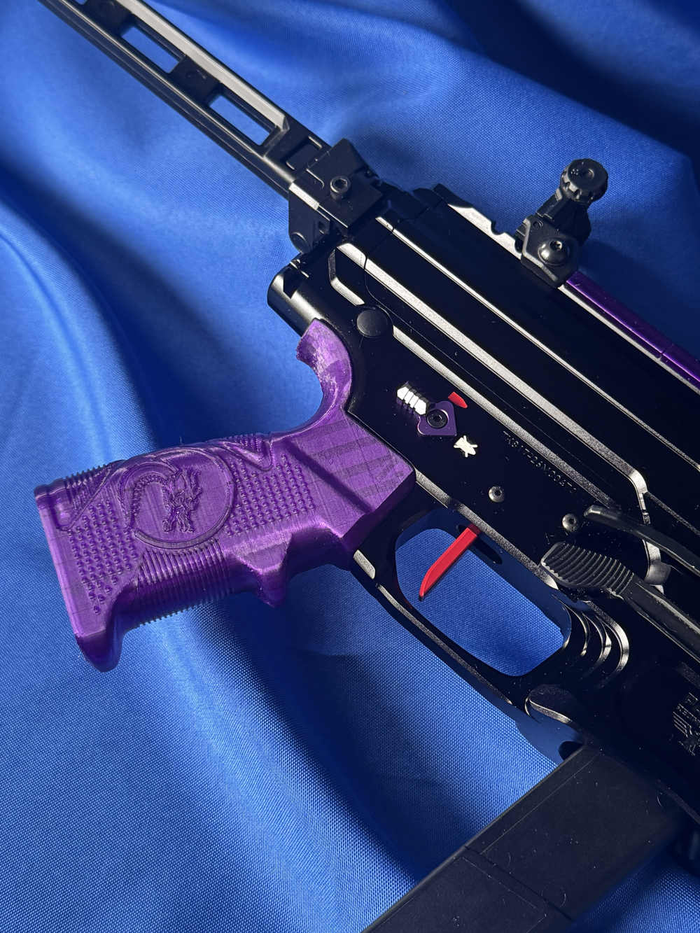 Panzer Arms ARP9 9mm AR Pistol – Custom Purple Build |Rise RAVE PCC Trigger-img-5