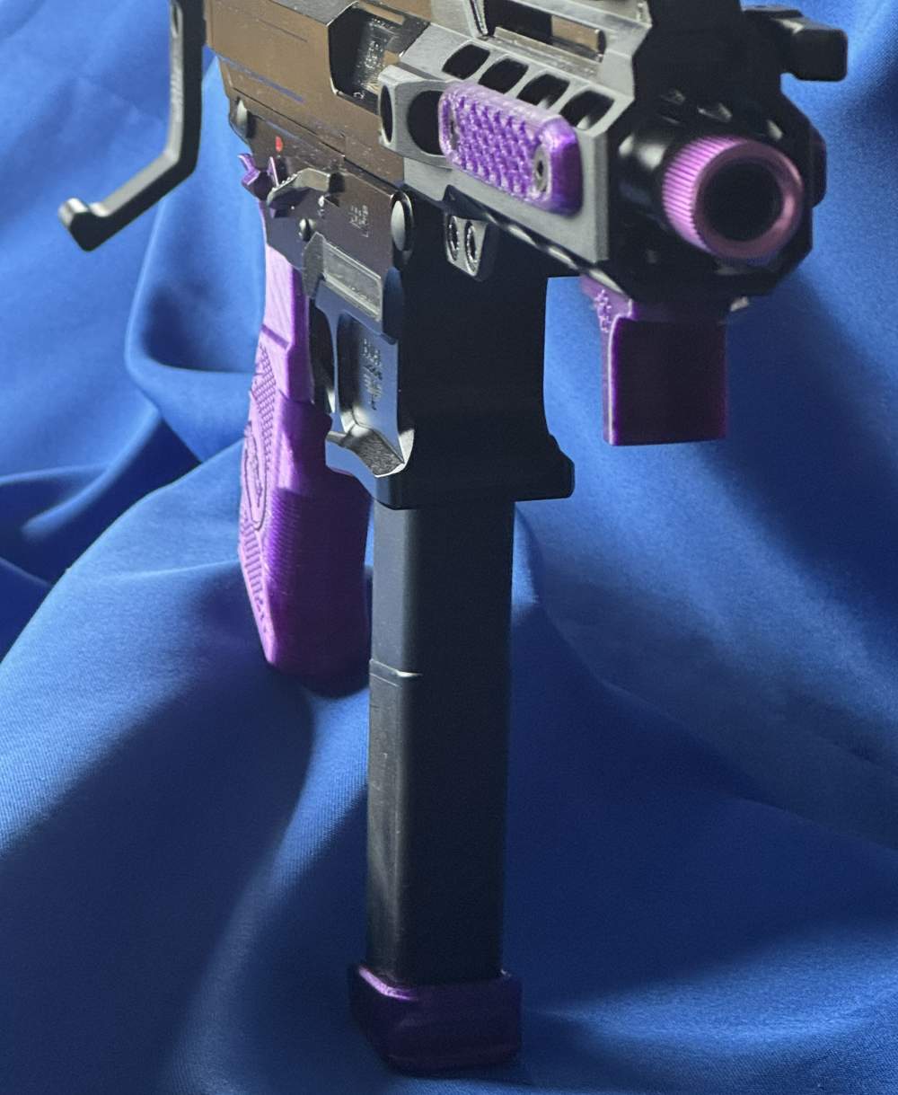 Panzer Arms ARP9 9mm AR Pistol – Custom Purple Build |Rise RAVE PCC Trigger-img-16