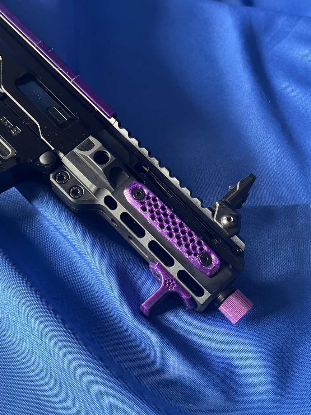Panzer Arms ARP9 9mm AR Pistol – Custom Purple Build |Rise RAVE PCC Trigger-img-10