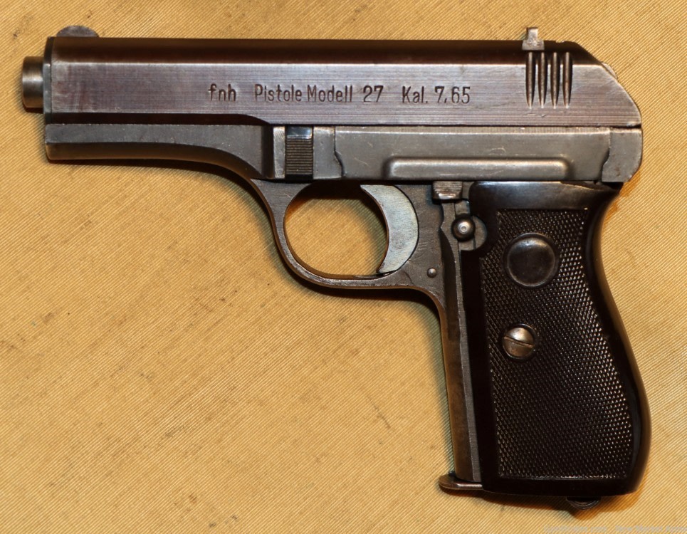 WWII German CZ Model 27 Pistol, c. 1942-img-9