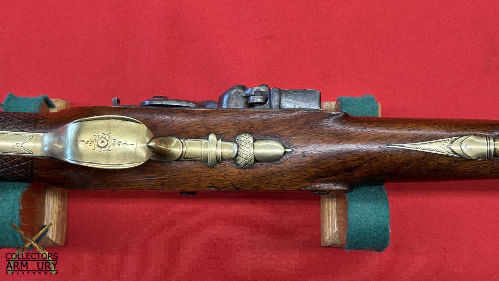 Delicate English Brass Barrelled Flintlock Blunderbuss By Ryan & Watson-img-17