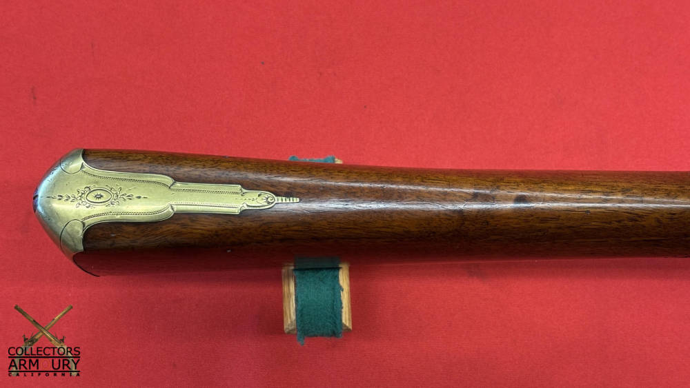 Delicate English Brass Barrelled Flintlock Blunderbuss By Ryan & Watson-img-10