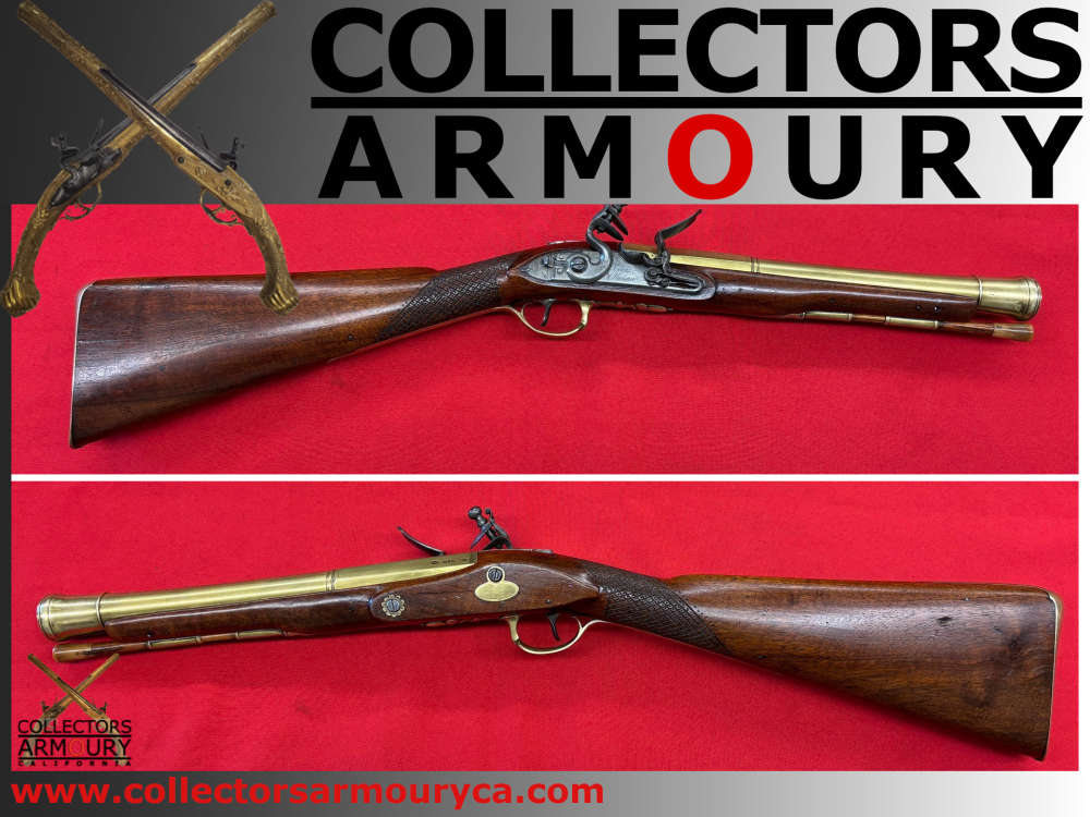 Delicate English Brass Barrelled Flintlock Blunderbuss By Ryan & Watson-img-0