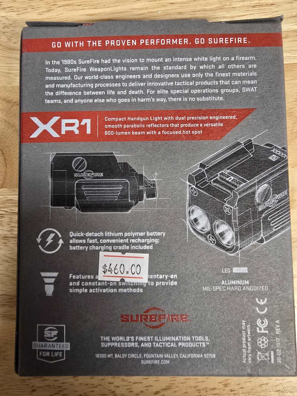 Surefire XR1-A Clearance-img-2