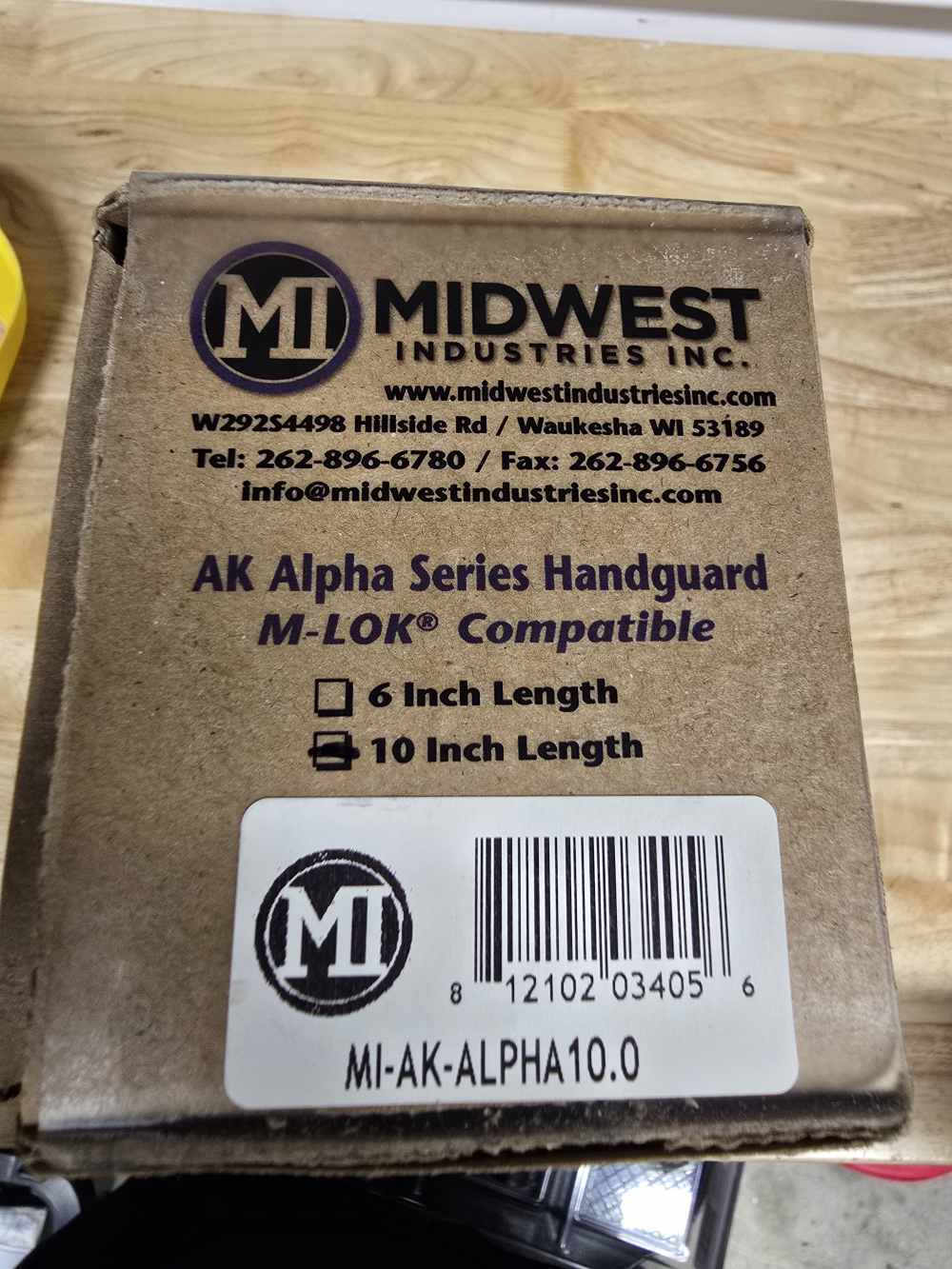 Midwest Industries AK Alpha Series M-LOK® 10" Handguard-img-2