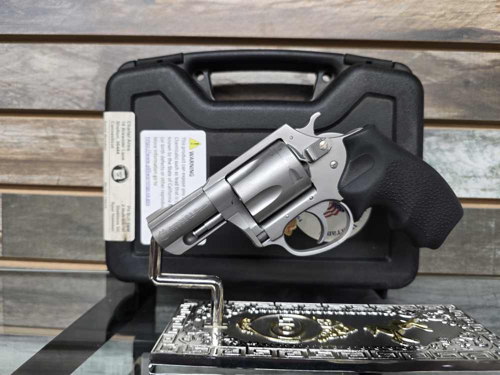 Charter Arms Pitbull 9mm | Stainless Steel | 5-Shot | No Moon Clips Needed-img-0