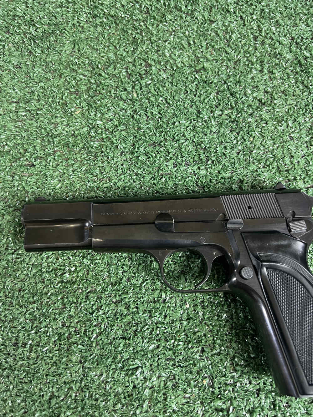Browning high power 9 mm Belgium made two magazines, booklet and original c-img-28