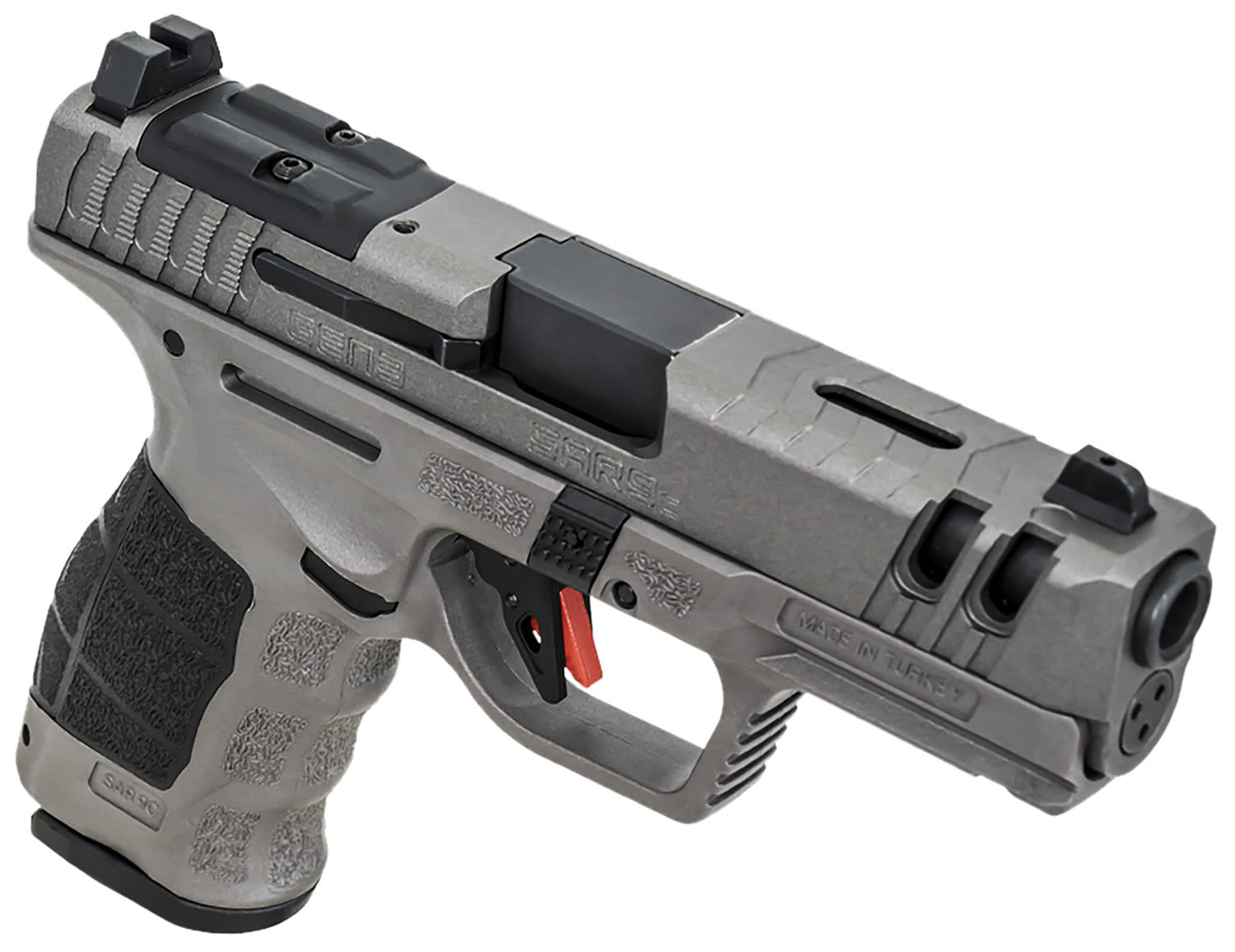 SAR USA SAR9 C Gen3 9mm Luger Pistol 4 Platinum Gray SAR9CG3PT-img-0