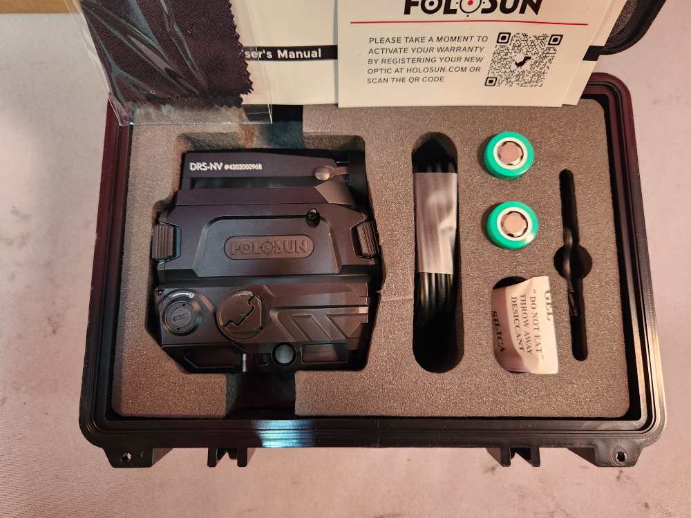 HOLOSUN DRS-NV NIGHT VISION RED DOT NEW! LOW PRICE!-img-5