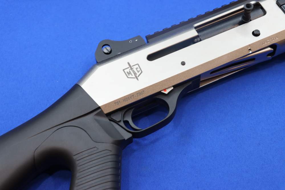 MAC Military Armament Corp Model 1014 MARINE Shotgun 12GA Semi Auto Nickel-img-4