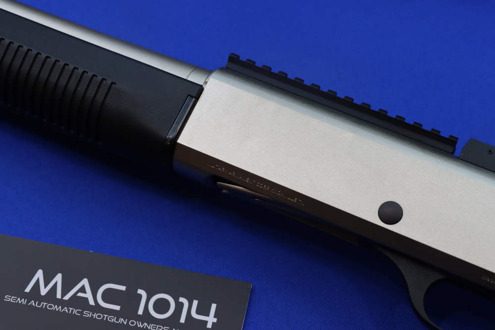 MAC Military Armament Corp Model 1014 MARINE Shotgun 12GA Semi Auto Nickel-img-14