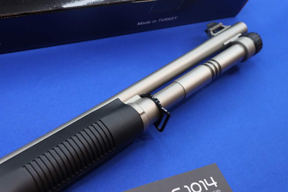 MAC Military Armament Corp Model 1014 MARINE Shotgun 12GA Semi Auto Nickel-img-7