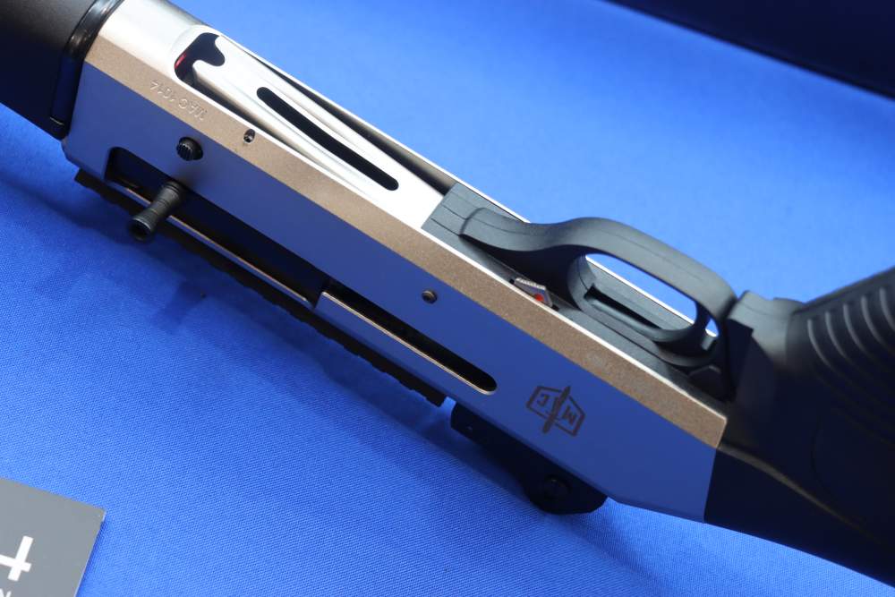 MAC Military Armament Corp Model 1014 MARINE Shotgun 12GA Semi Auto Nickel-img-23