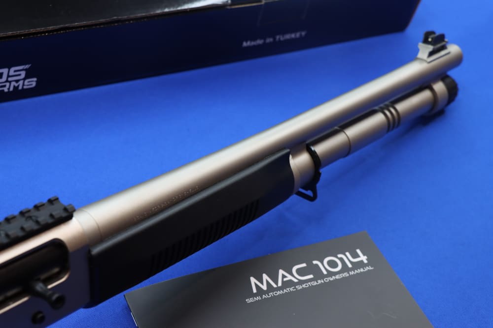 MAC Military Armament Corp Model 1014 MARINE Shotgun 12GA Semi Auto Nickel-img-9