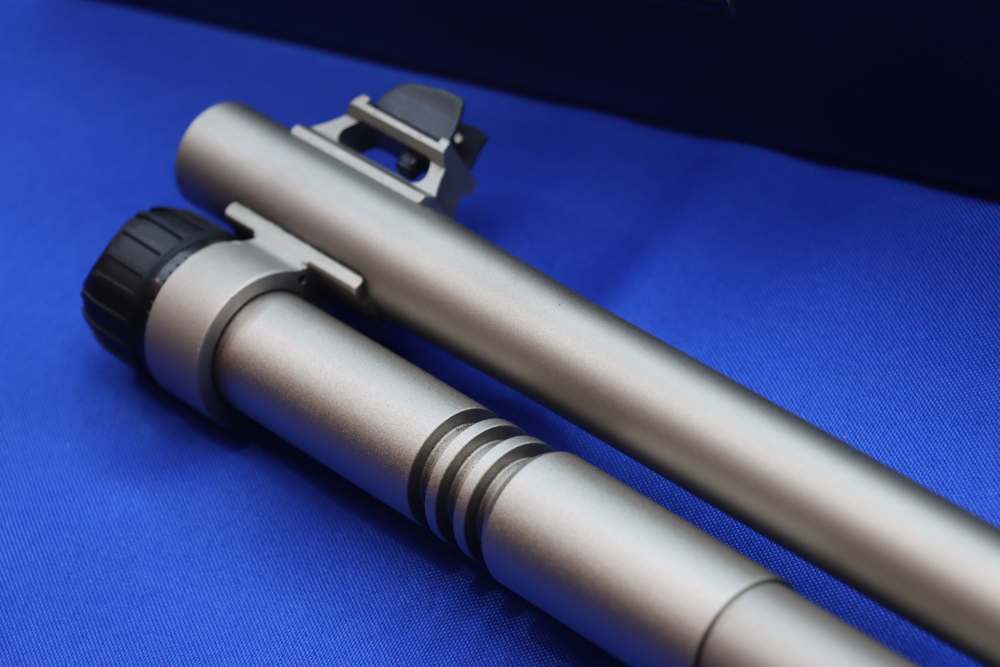 MAC Military Armament Corp Model 1014 MARINE Shotgun 12GA Semi Auto Nickel-img-17