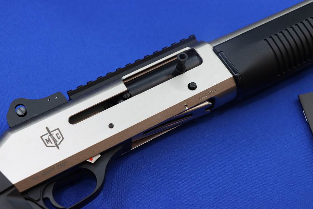 MAC Military Armament Corp Model 1014 MARINE Shotgun 12GA Semi Auto Nickel-img-5