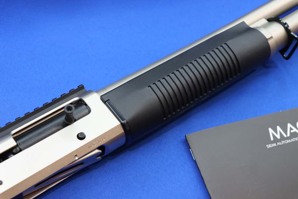 MAC Military Armament Corp Model 1014 MARINE Shotgun 12GA Semi Auto Nickel-img-6