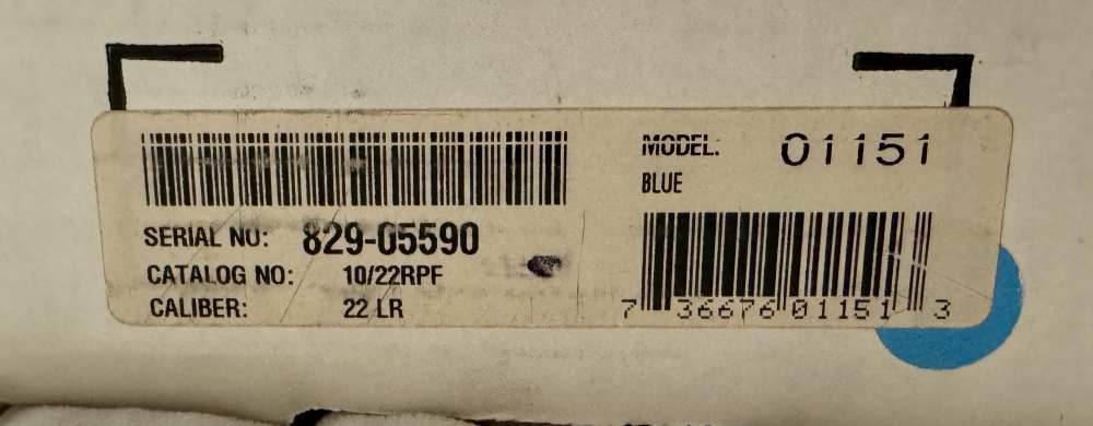 Ruger 10/22 Anniversary model-img-2