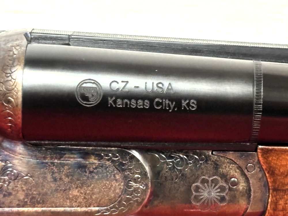 Factory New CZ Sharp-Tail Coach 20 Ga Break Action Shotgun No Reserve!-img-2