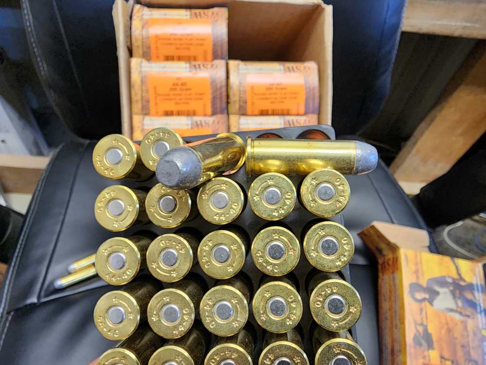 500 ROUNDS HSM 44-40 WINCHESTER 200 GRAIN ROUND NOSE FLAT POINT RNFP COWBOY-img-4