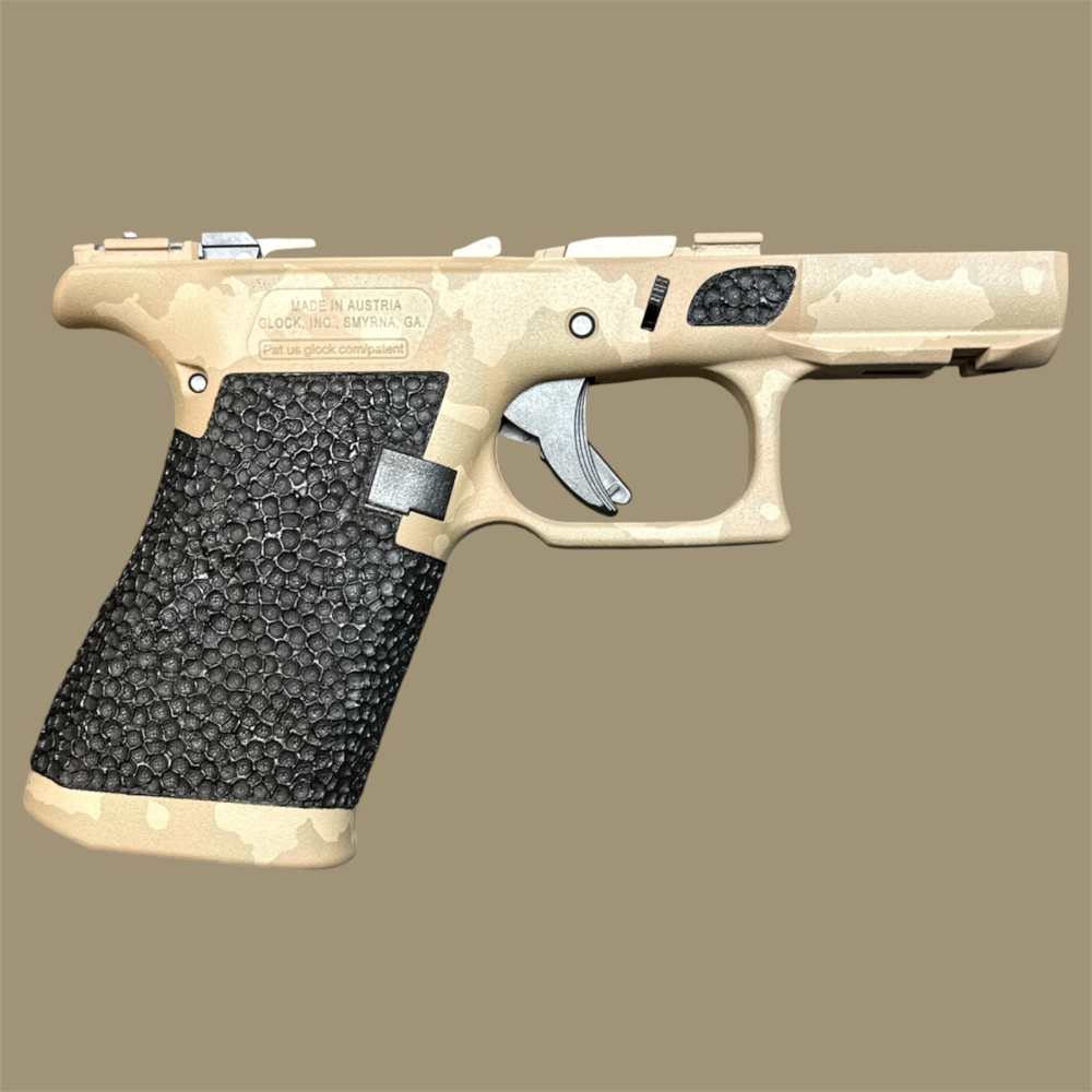 NEW Glock 43X G43X 48 43 Complete Lower MOS OEM Stippled Frame FDE Camo-img-1