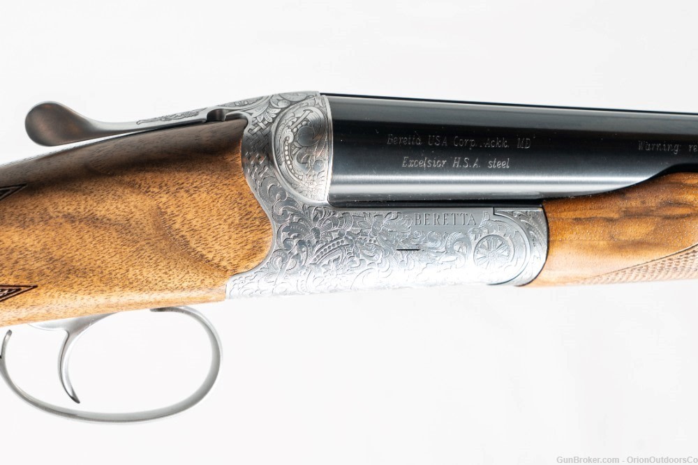 Beretta 486 Pistol Grip Beavertail 12ga 28in-img-2