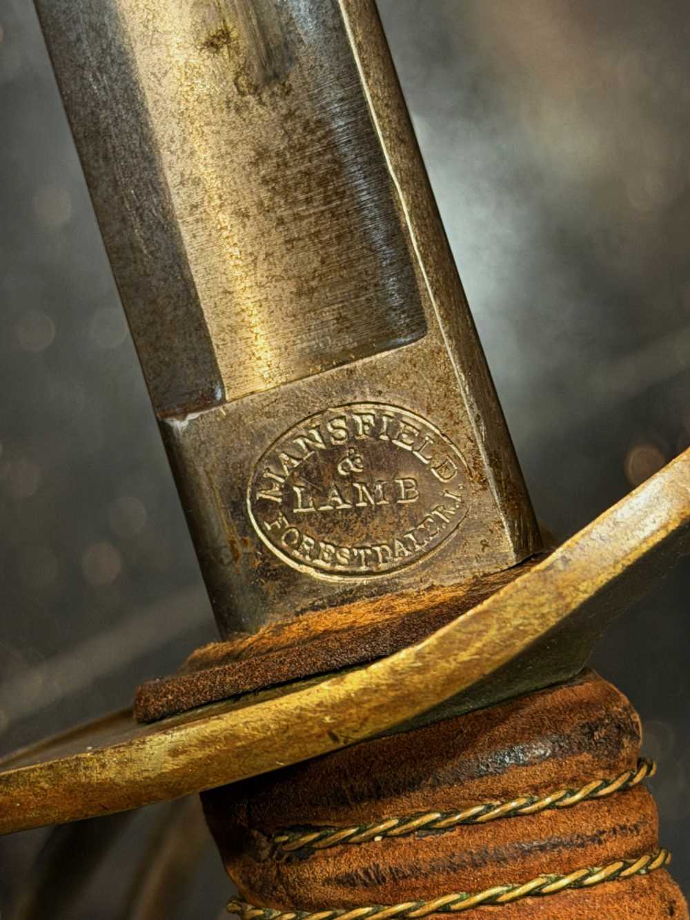 GORGEOUS BLADE! Cavalry Saber - Model 1860 Mansfield & Lamb - 1865-img-5
