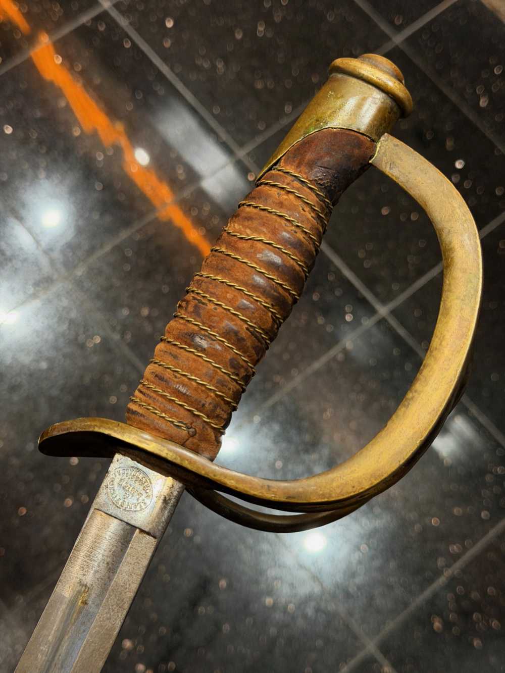 GORGEOUS BLADE! Cavalry Saber - Model 1860 Mansfield & Lamb - 1865-img-6