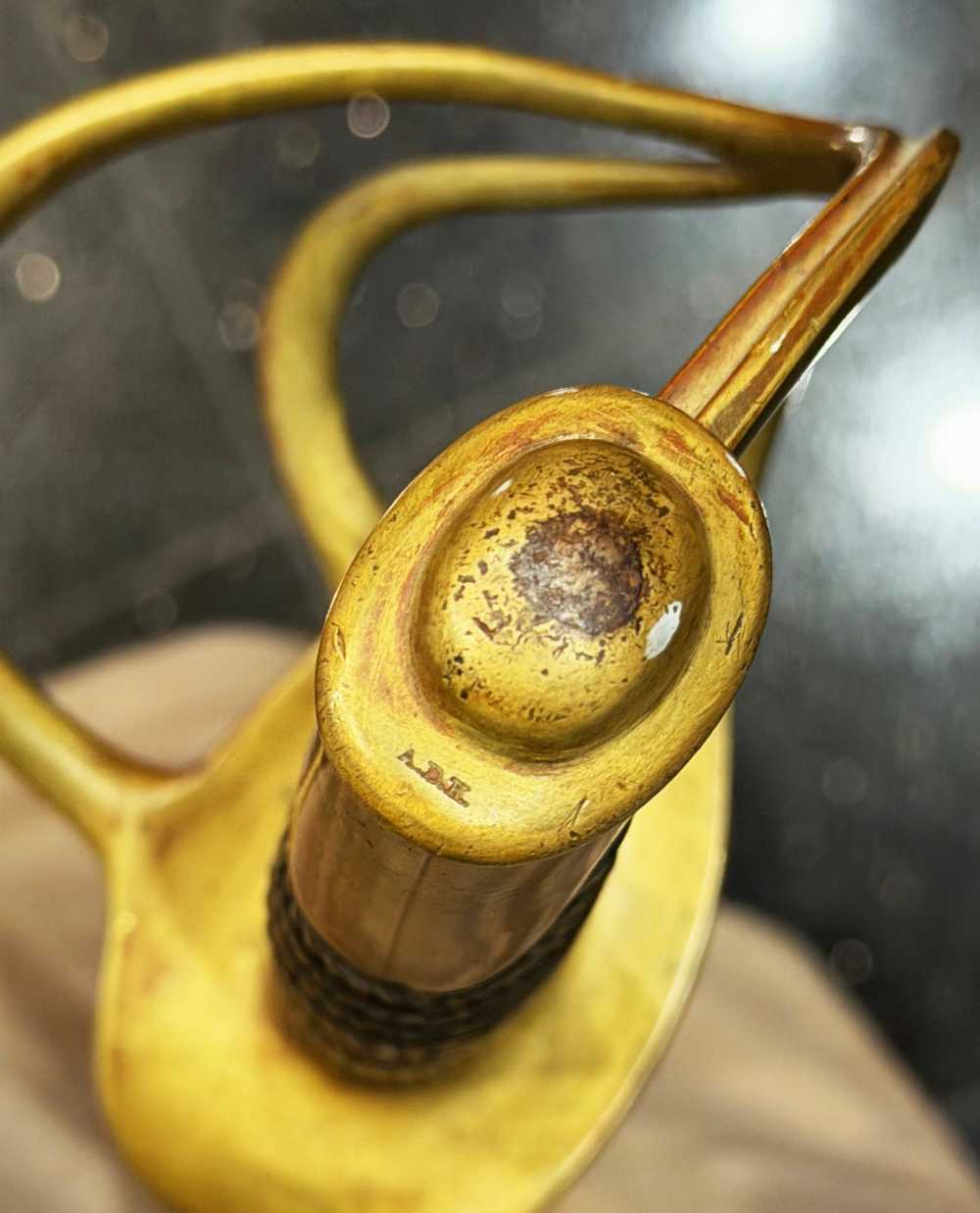 Antique 1863 Civil War Ames Sword Company Light Cavalry Saber and Scabbard-img-8