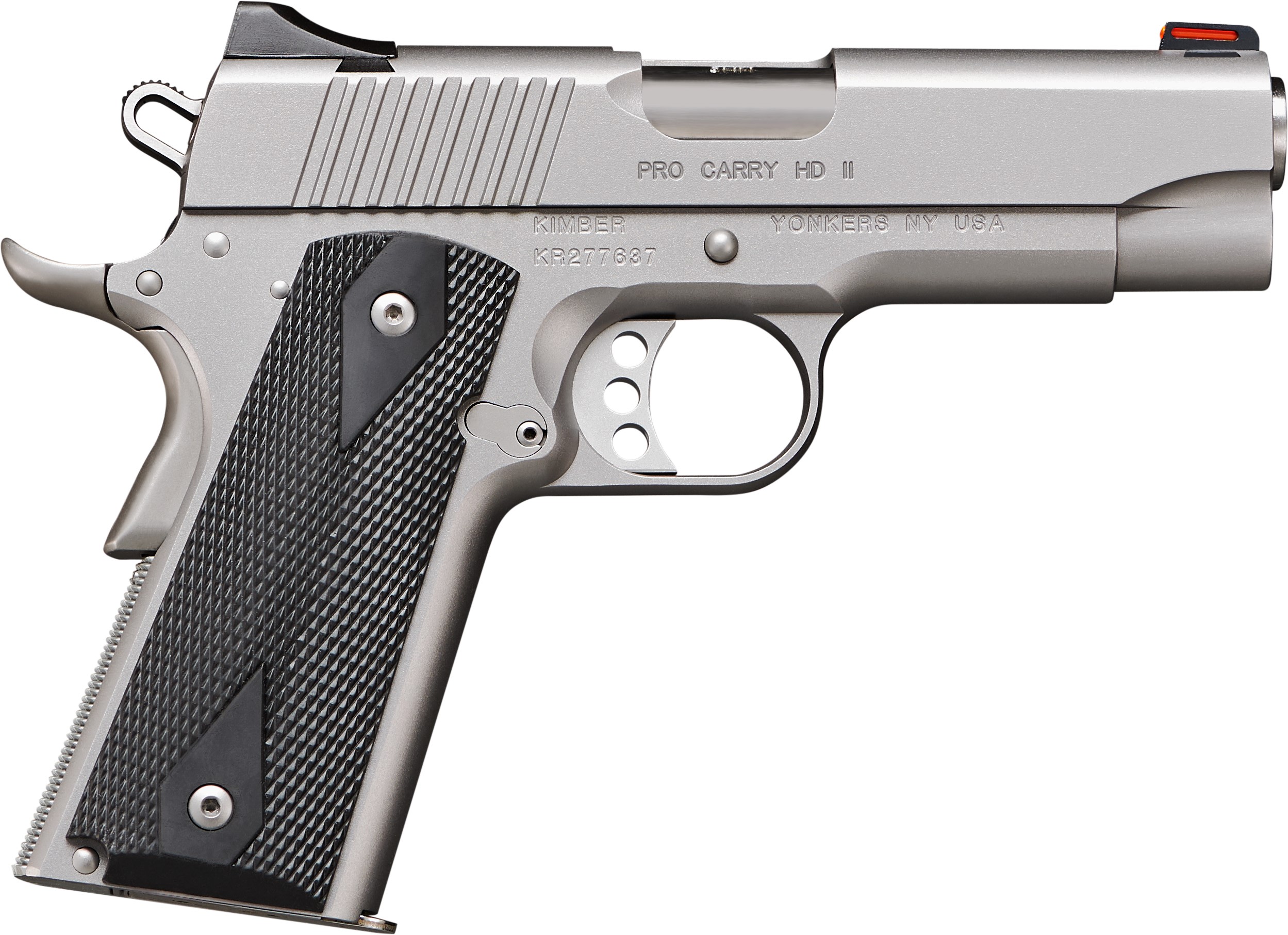 3200044CA Kimber Pro Carry HD II 38 Super 4" 9 + 1rd Satin Silver-img-0