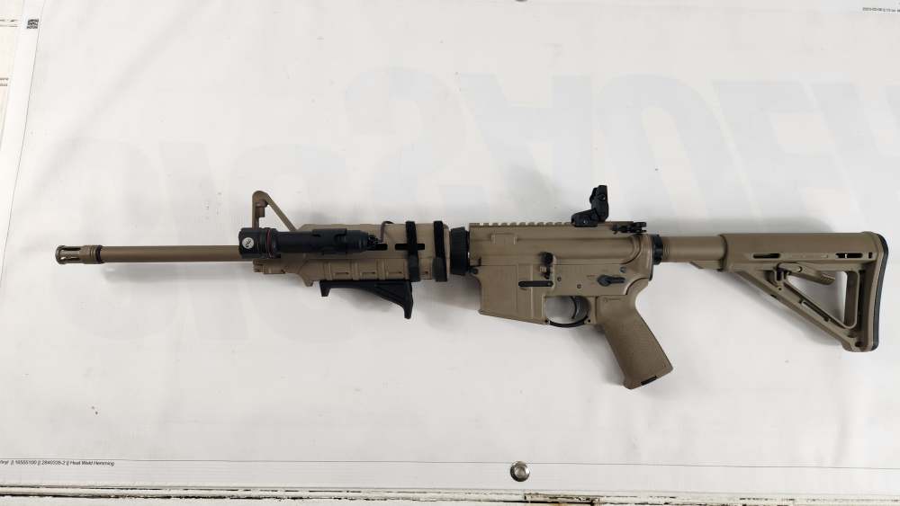Ruger AR-556 FDE with FSB-img-1