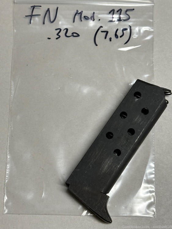 ORIGINAL FN MADE MAGAZINE FOR THE PISTOL FN 115 CAL .320 (7.65 m/m)-img-0