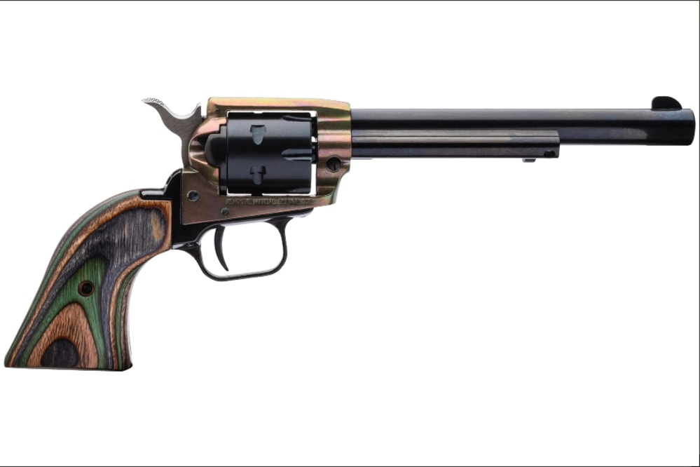 Heritage Mfg Rough Rider 22LR 6.5" barrel blued/laminate grip NIB-img-0