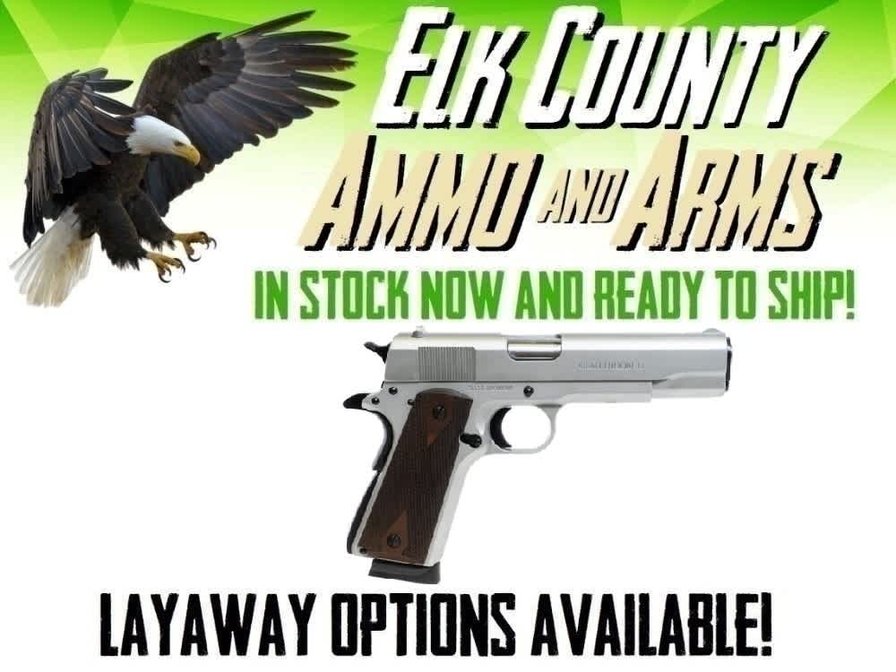 Century Arms Centurion 11 Chrome 1911 .45 ACP 5.01" 8 Rounds HG9402C-N-img-0