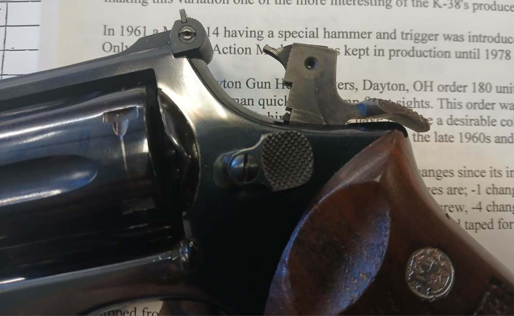 Smith & Wesson  K-38 Masterpiece Model-14 38 S&W Special 5" Rare-img-3