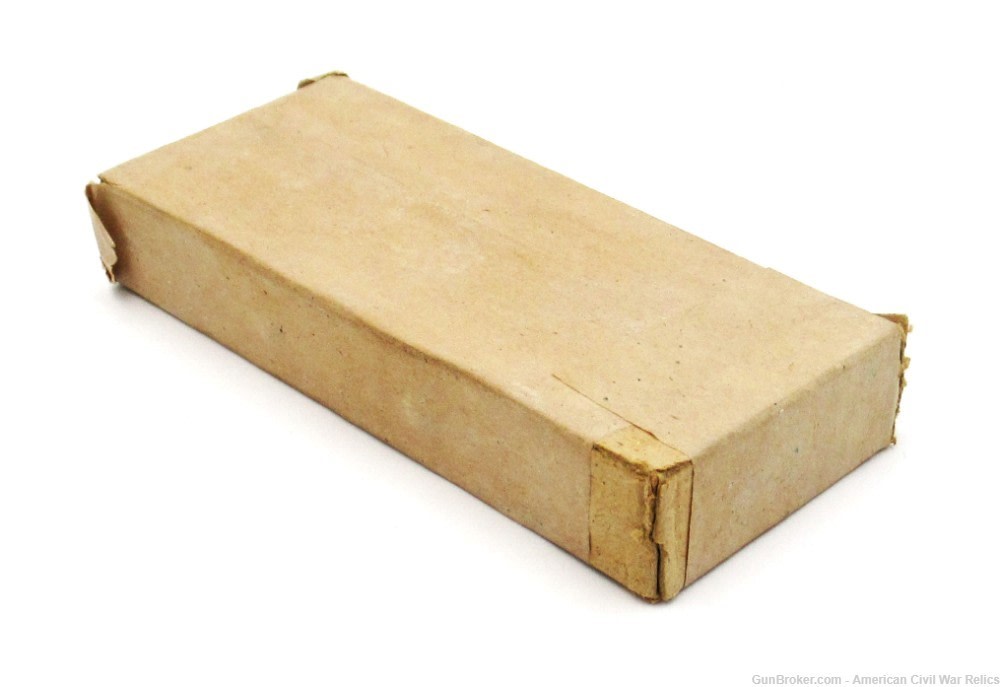 Original Sealed Sleeve of .56-56 Spencer Rimfire Carbine Rifle Cartridges -img-1