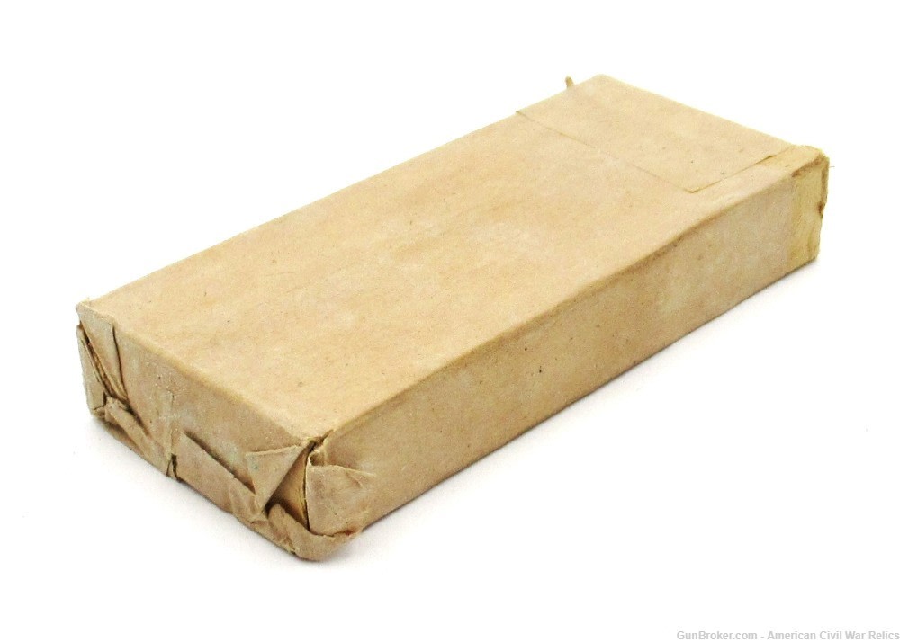 Original Sealed Sleeve of .56-56 Spencer Rimfire Carbine Rifle Cartridges -img-2