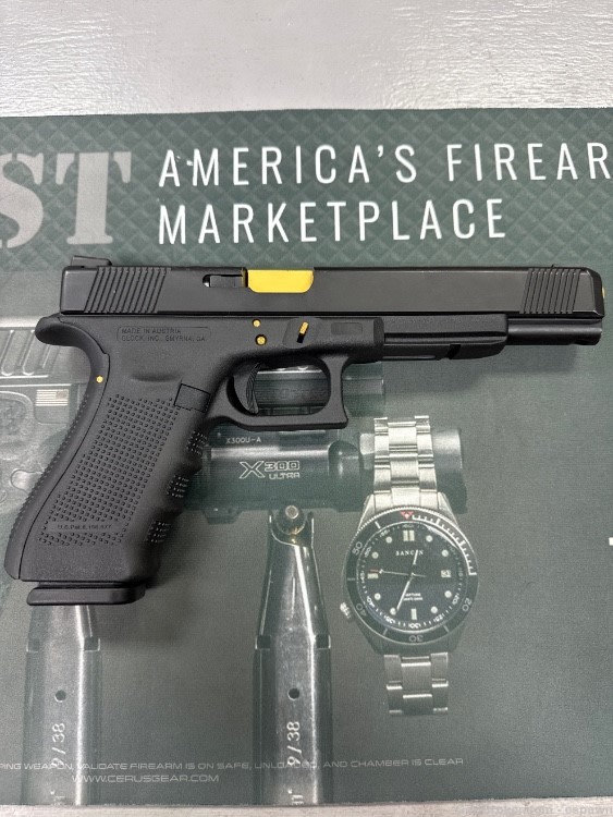Glock 22 gen 3 (slide cut/barrel ported)-img-0