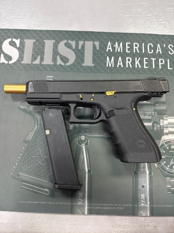 Glock 22 gen 3 (slide cut/barrel ported)-img-3