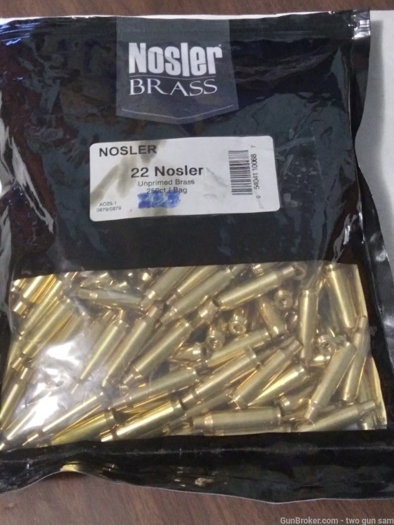 22 nosler New brass for loading nosler hs  (233)-img-0