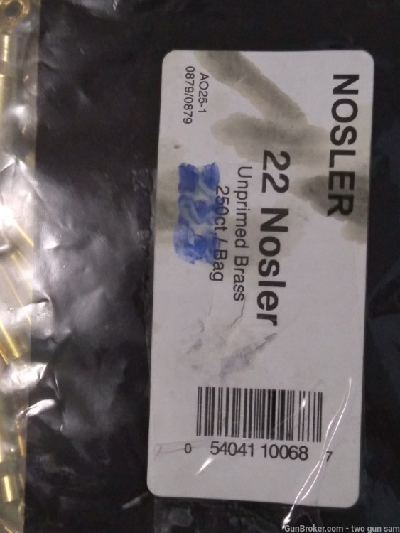 22 nosler New brass for loading nosler hs  (233)-img-1