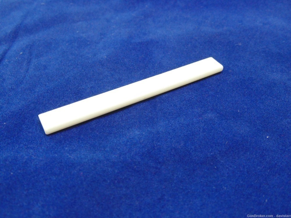 Classical Guitar Bone Saddle 80x3x10mm GUIA-BS02-img-1