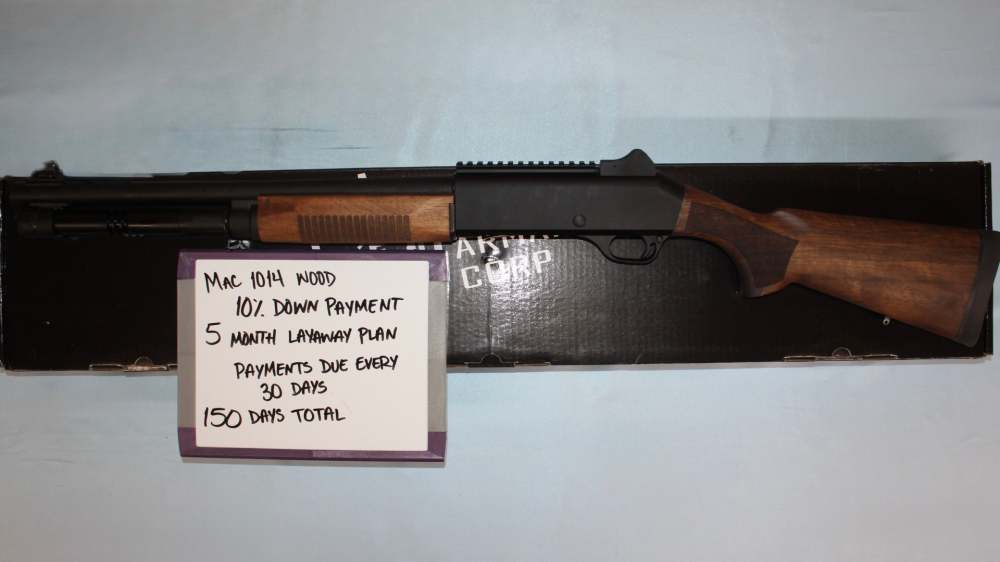 MAC 1014 Wood 12GA 18.5" Barrel, LAYAWAY AVAILABLE!-img-0