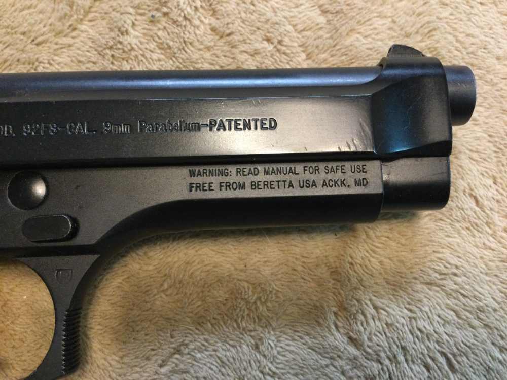 BERETTA 92FS SEMI-AUTO PISTOL in 9mm Cal. W/ACC.-img-9