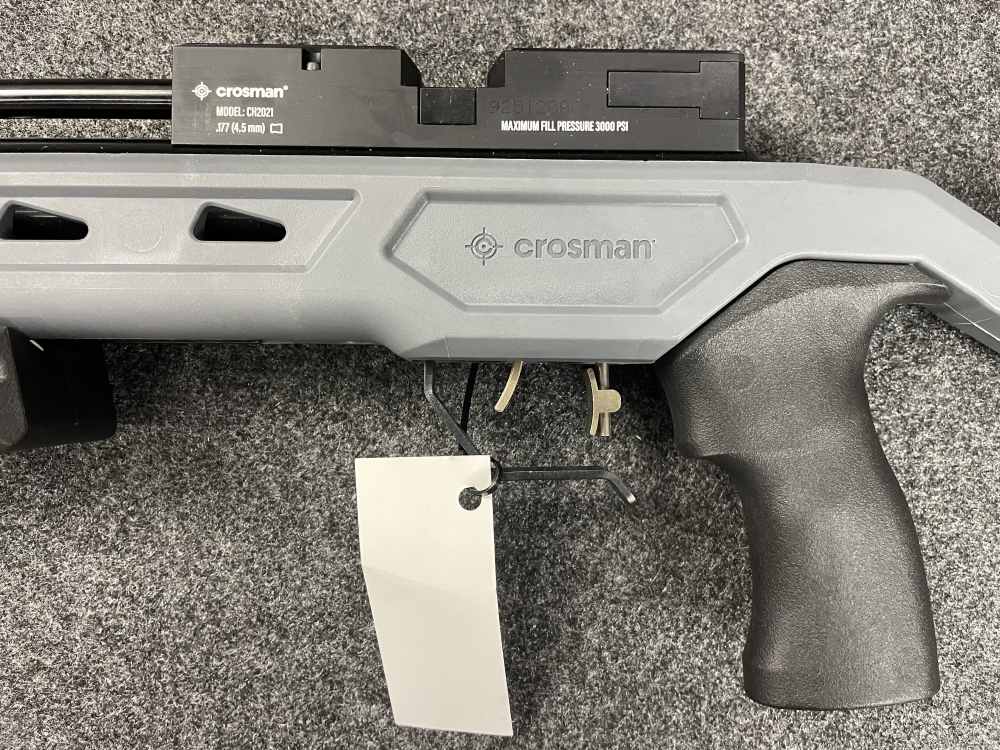 Crosman Challenger .177 Caliber PCP Pellet Air Rifle With Diopter Sight-img-3
