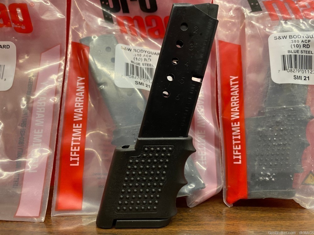 3 S&W Bodyguard .380 acp 10 Round 10rd Magazines-img-4
