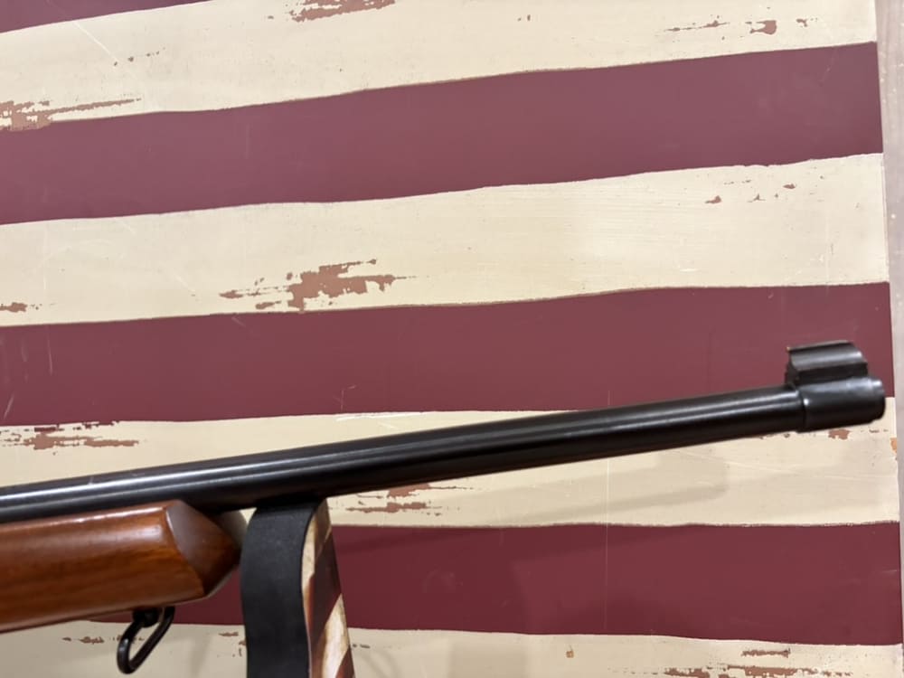 Ruger 10/22 carbine wood stock BSA classic scope-img-6